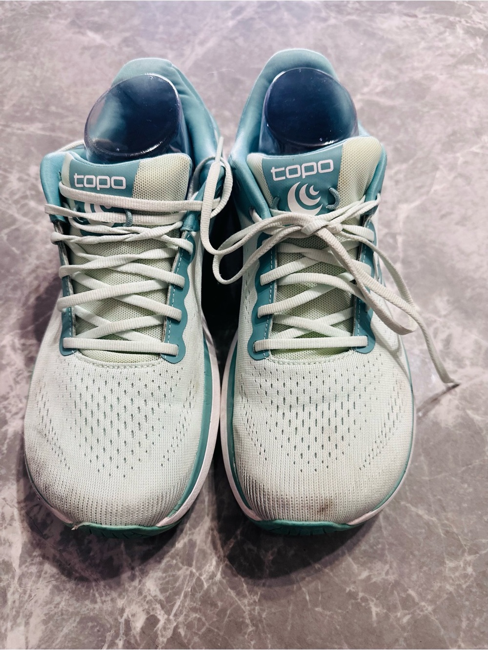 Topo Athletic Ultrafly 4 Women Size 10 Mint Green White Road Running Shoes